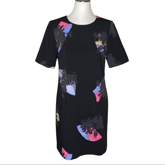 Ellen Tracy Elbow Sleeve Sheath Dress size 10 Peite - Picture 2 of 10